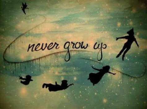 Curse of never growing up for peter pan